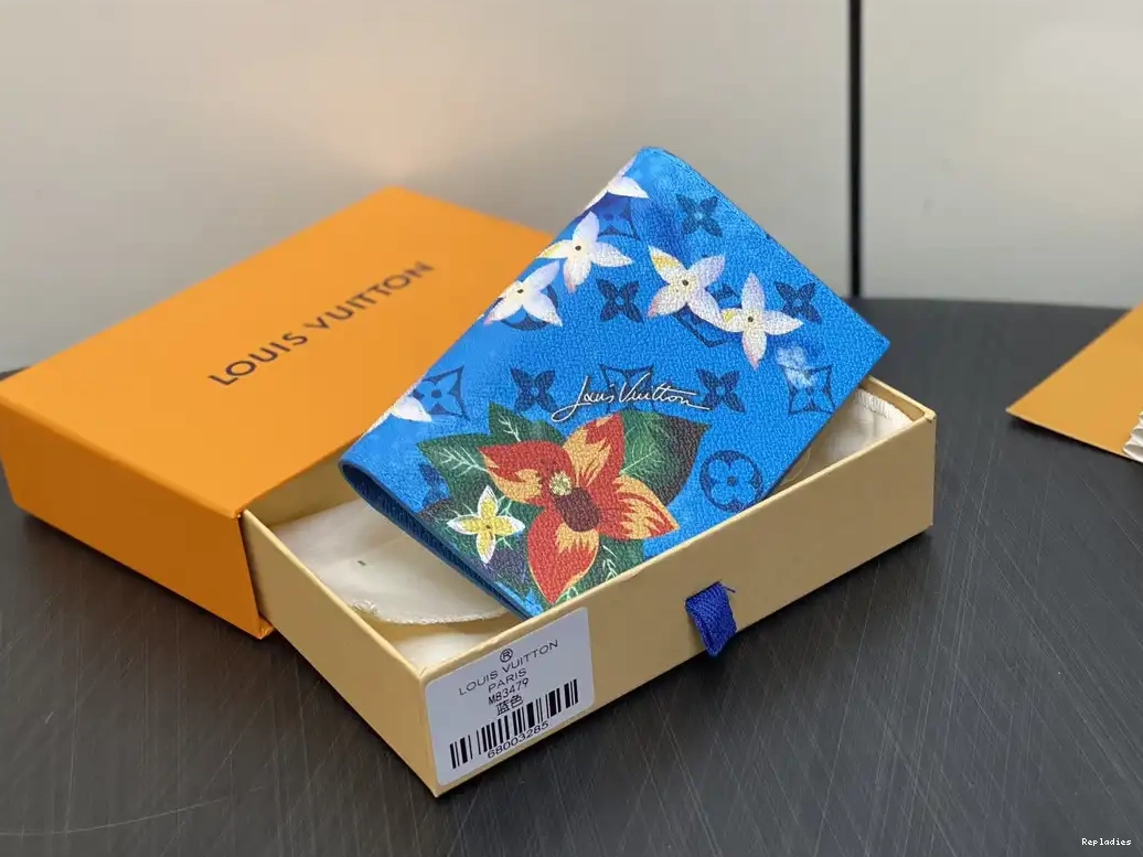 Repzbay COVER-10*14*2.5CM PASSPORT Vuitton Louis 0508